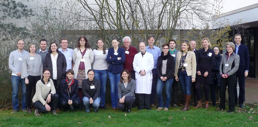 Gruppenfoto Arbeitstreffen 2016